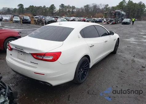 2019 Maserati Quattroporte S Q4 из США, поврежденный, VIN ZAM56YRA8K1314308